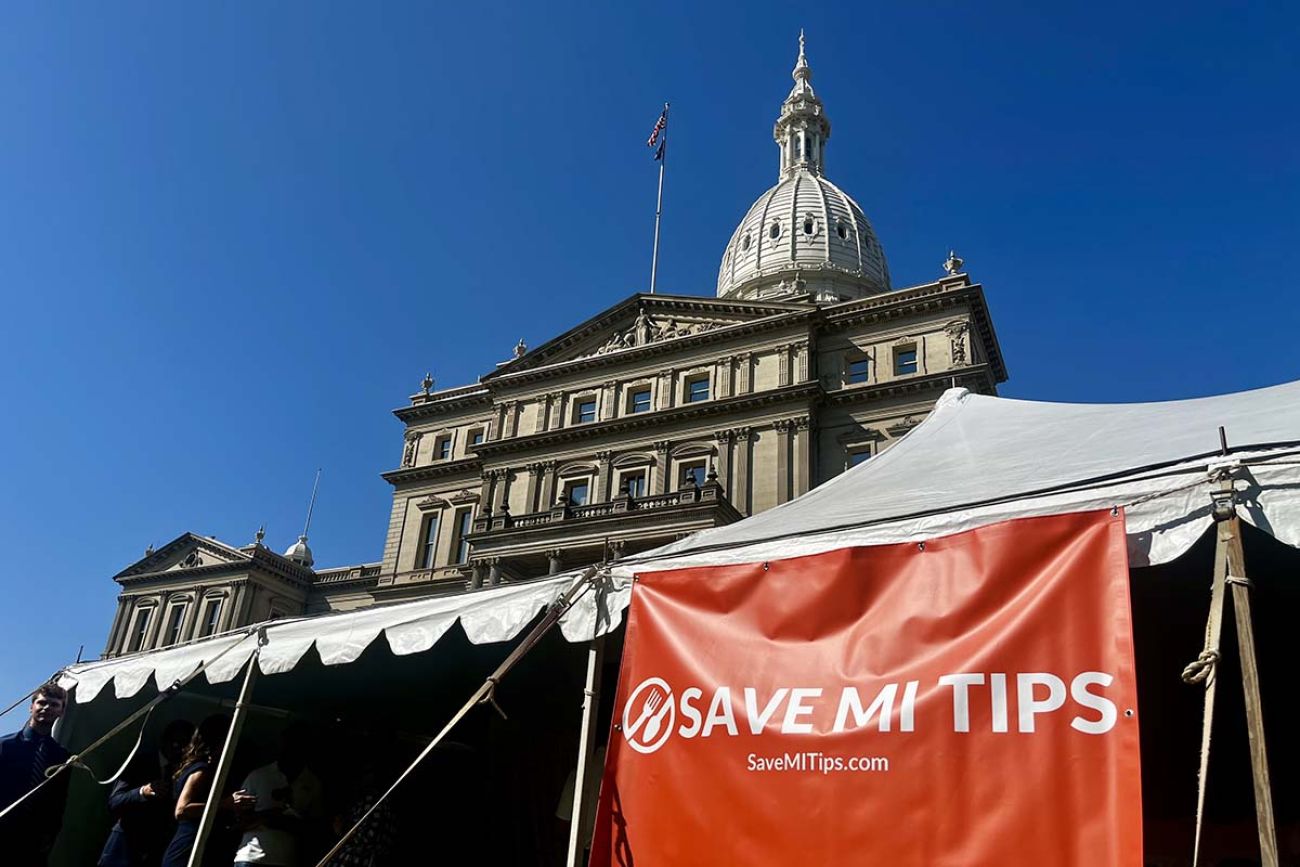 As Michigan moves toward $15 minimum wage, workers rally to keep tip system