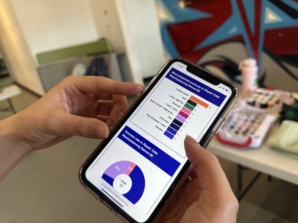 Detroit's Repair Cafe fosters sustainability and connection