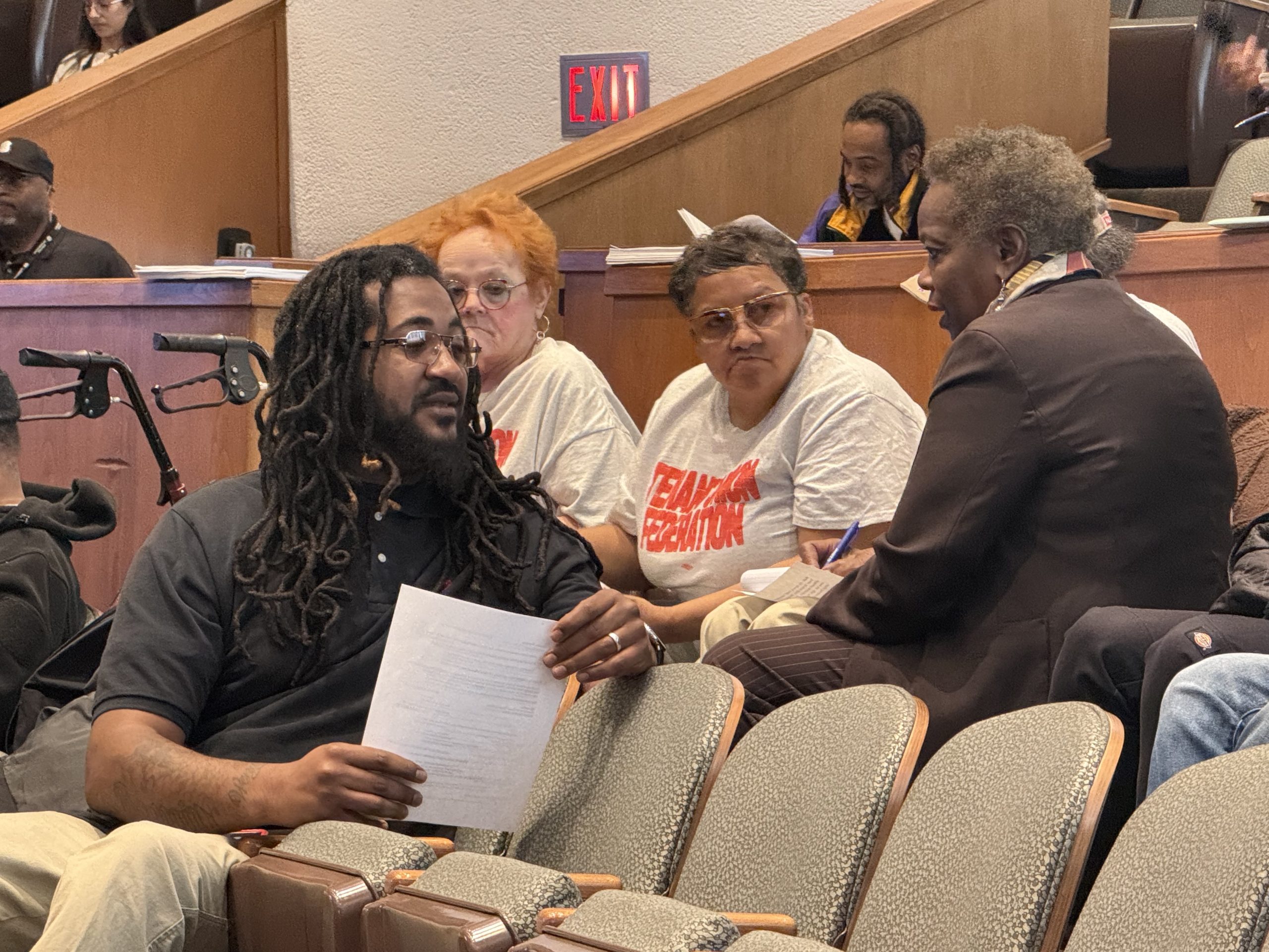 Detroit senior apartment tenants plead for support