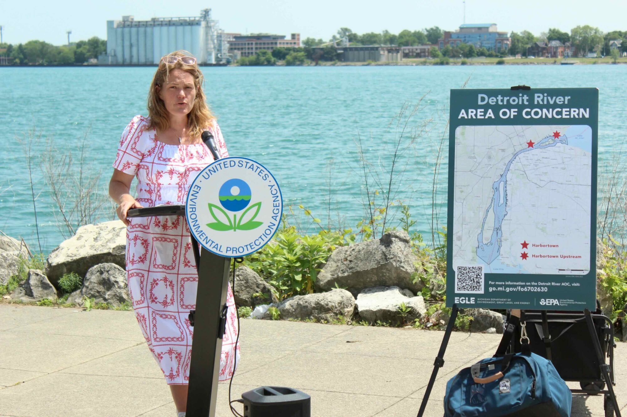 Detroit River restoration receives $10 million boost from EPA, state