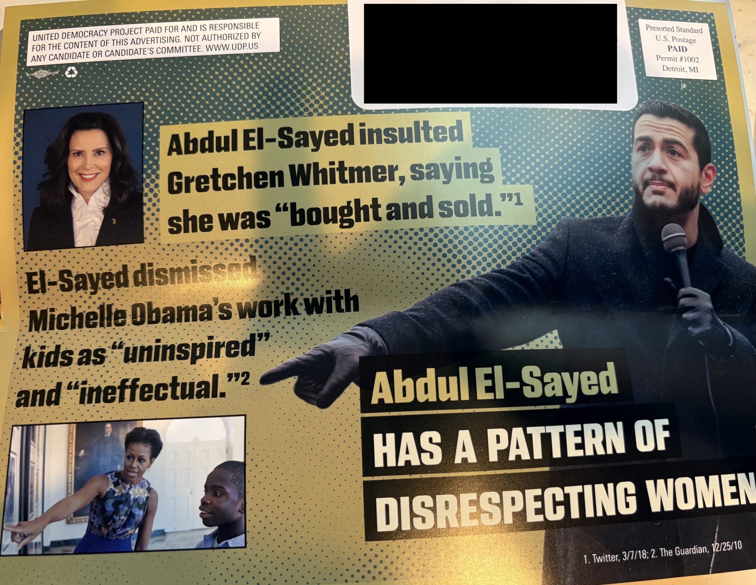 Ads take El-Sayed out of context to claim he ‘disrespects women’ - BridgeDetroit