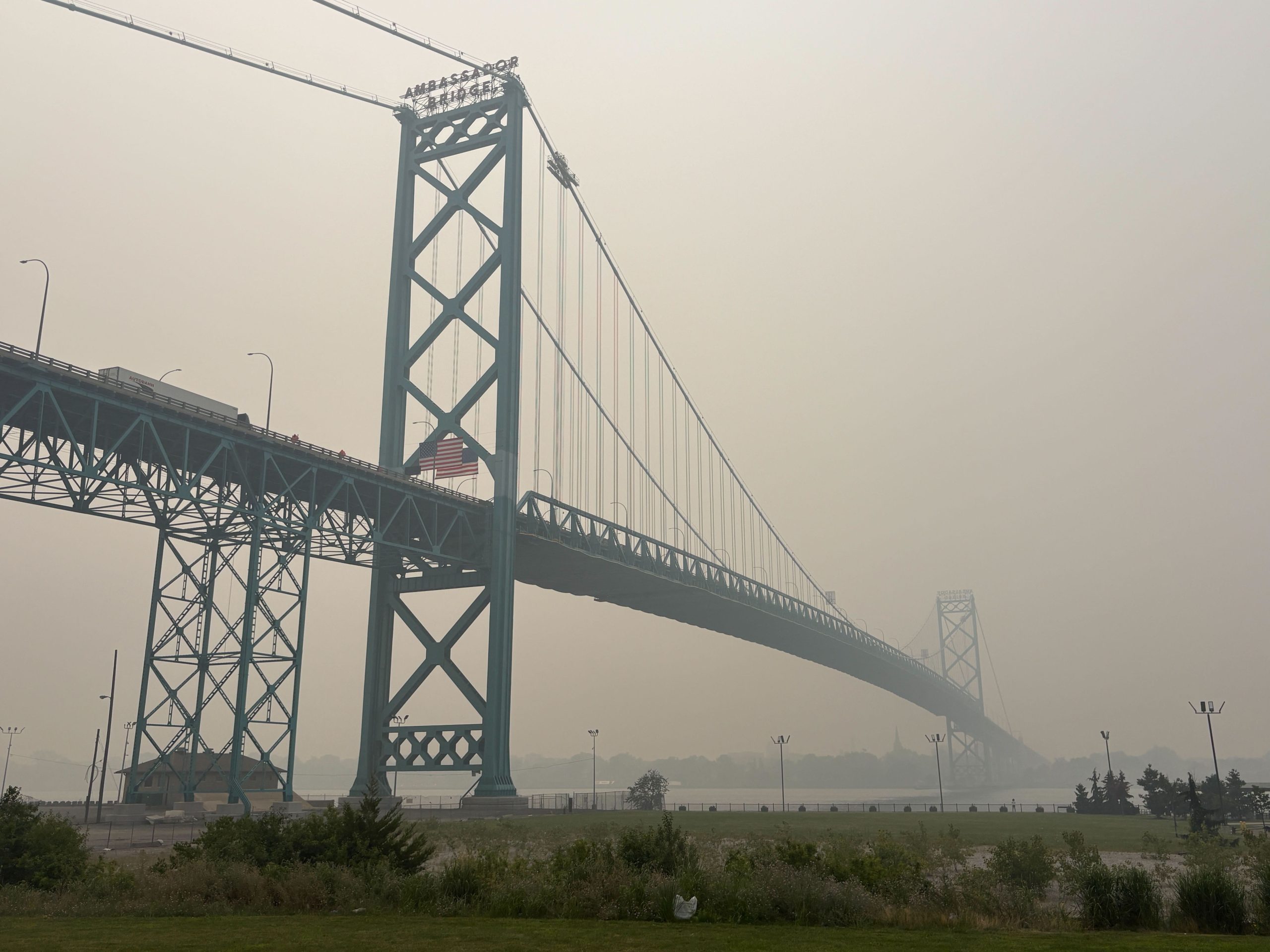 Detroit offers masks, respite to help protect residents from effects of Canadian wildfires
